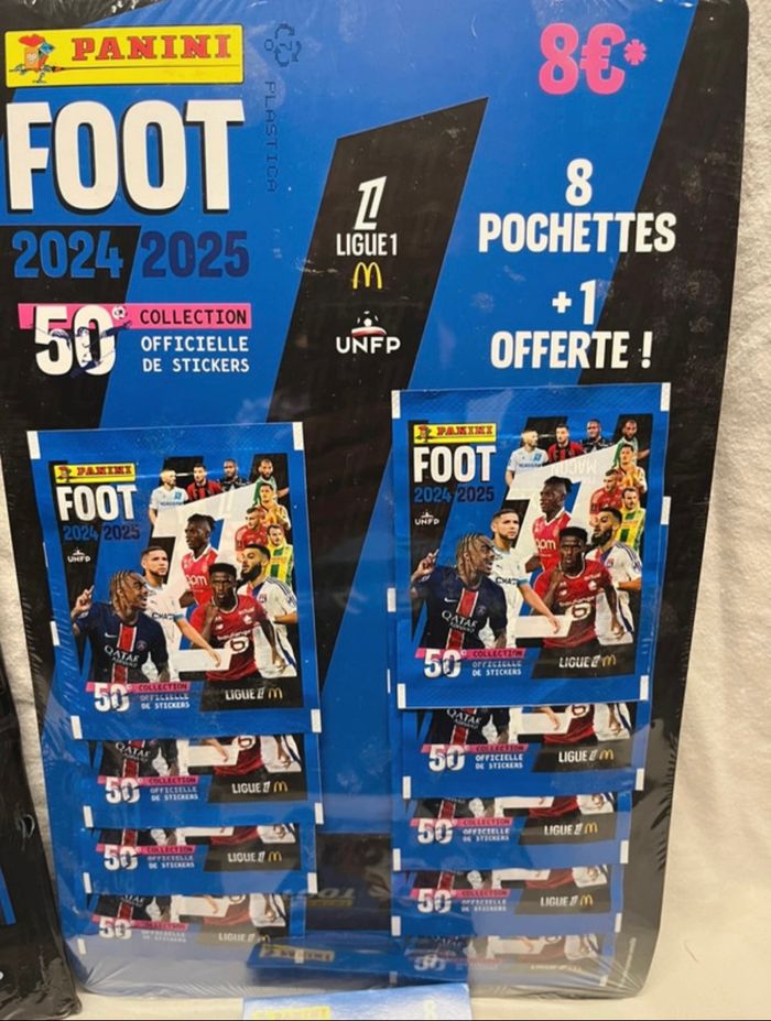 Kit Panini stickers FOOT 50 Collection 2024 / 2025t - photo numéro 3