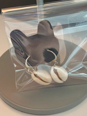 Boucles d’oreille coquillage