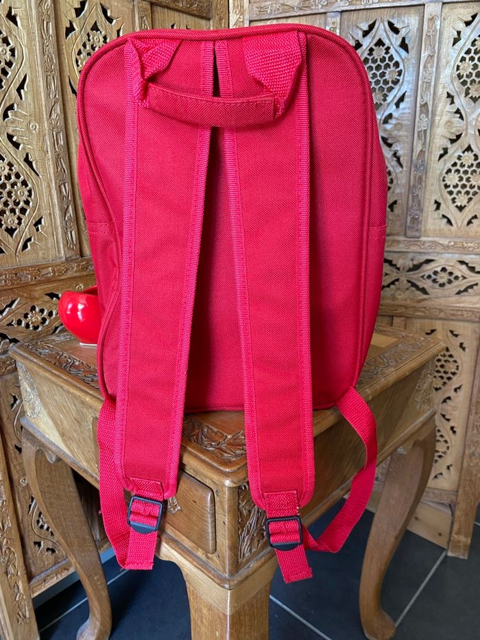 Sac à dos rouge Overline travel & co neuf - photo numéro 2