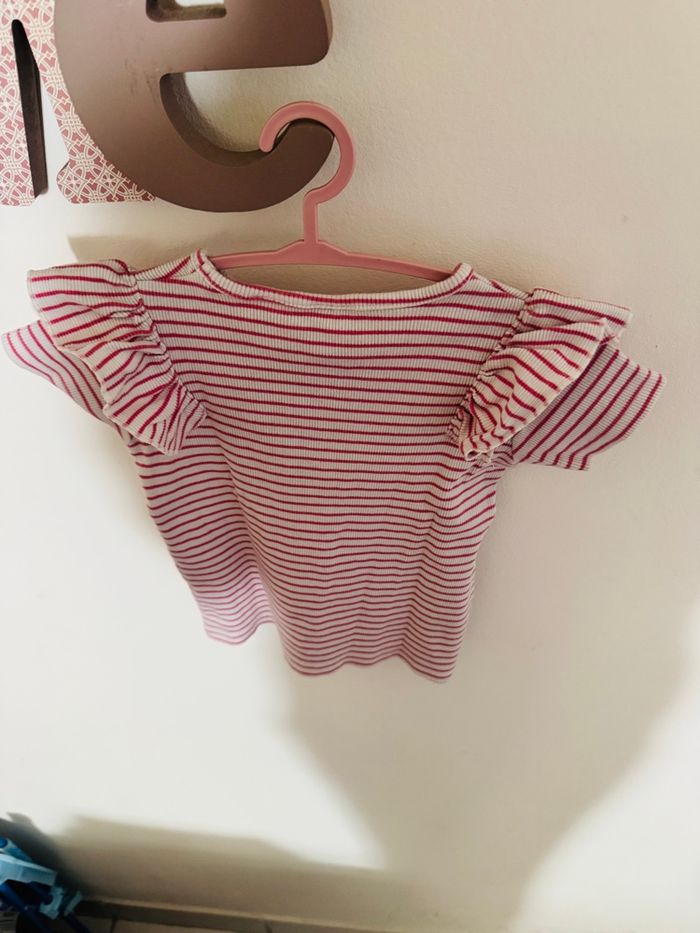 T shirt fille Zara 2/3 ans - photo numéro 2