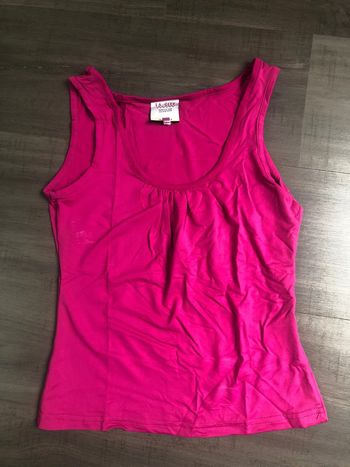 Débardeur rose fushia la city taille 1 y2k