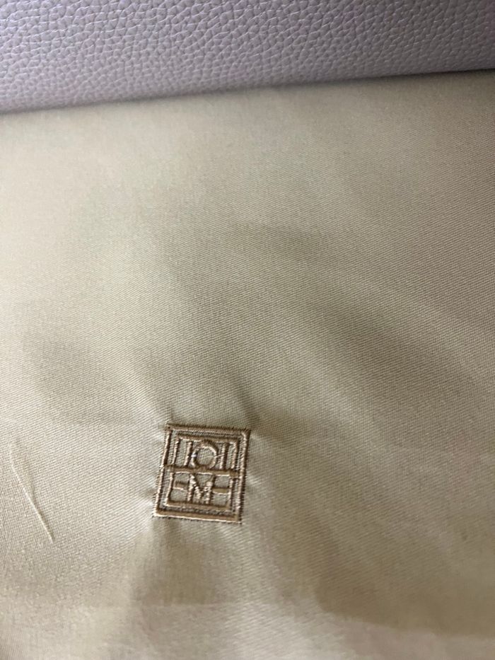 👜 Sac Totême T-Lock – Grand Modèle en Cuir Beige (Excellent État) - photo numéro 2