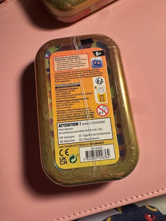 Lots de 3 mini tins 151 neuve scellé - photo numéro 2