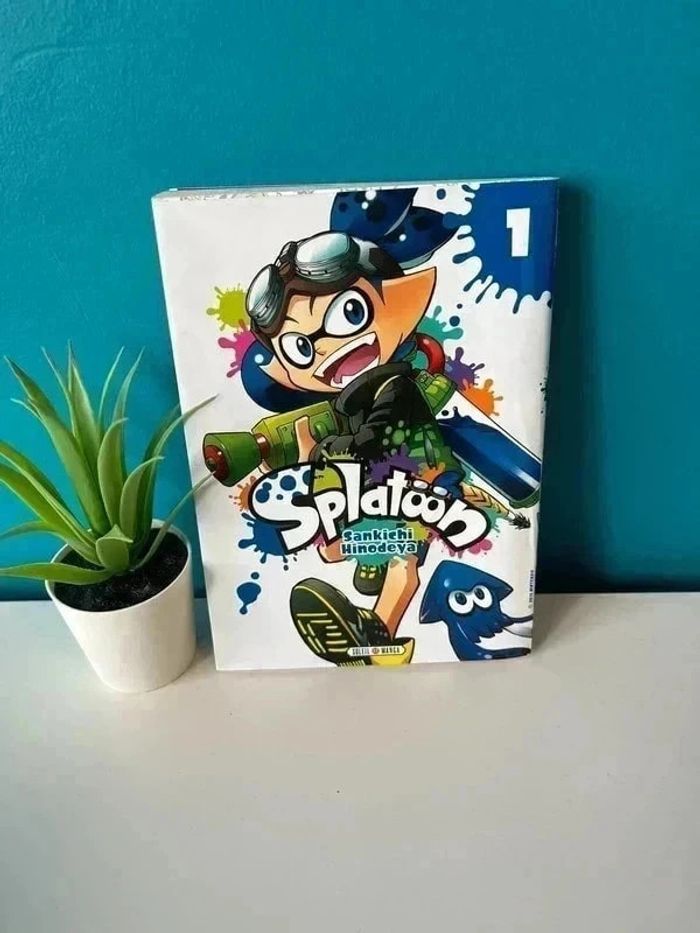 Splatoon Tome 1 en Broché, par Sankichi Hinodeya 📖