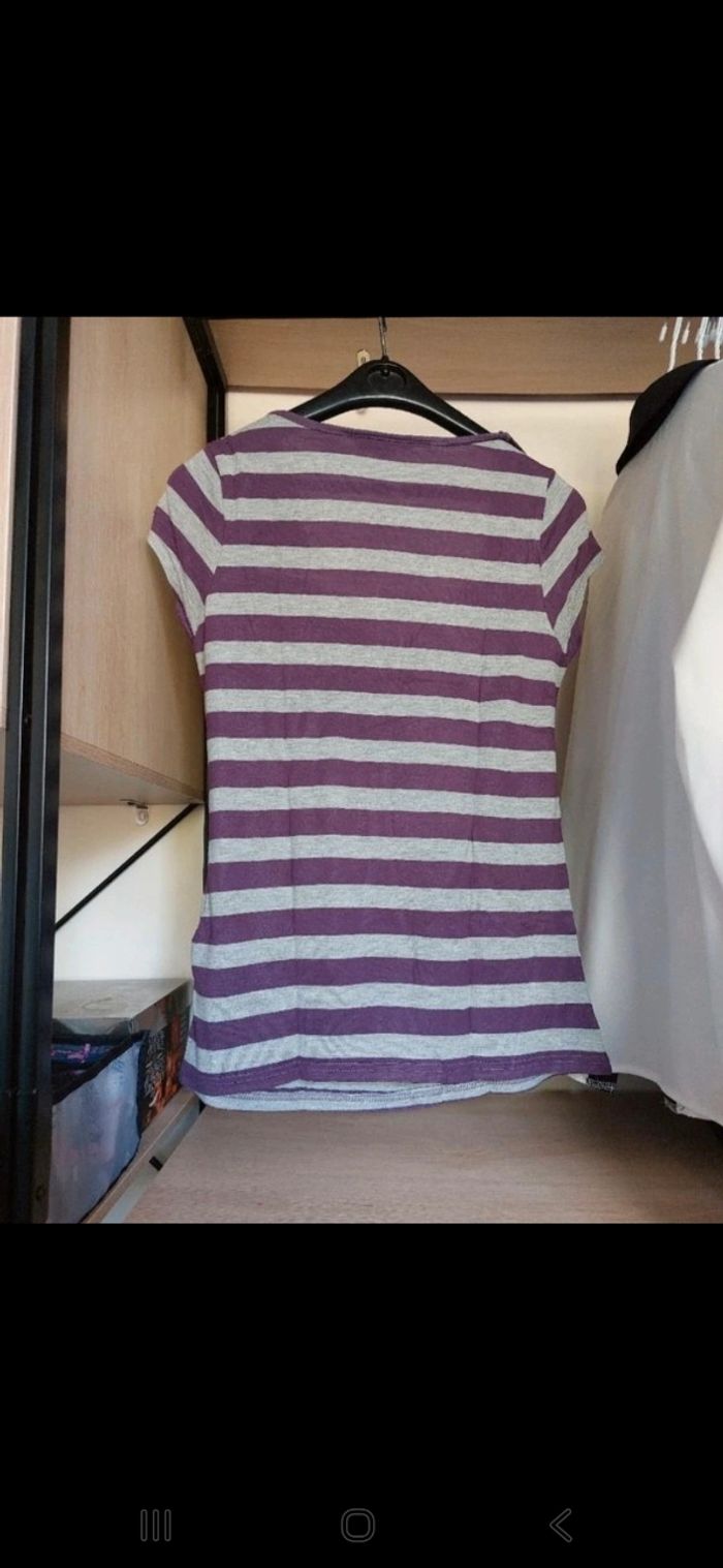 T-shirt rayé - photo numéro 2