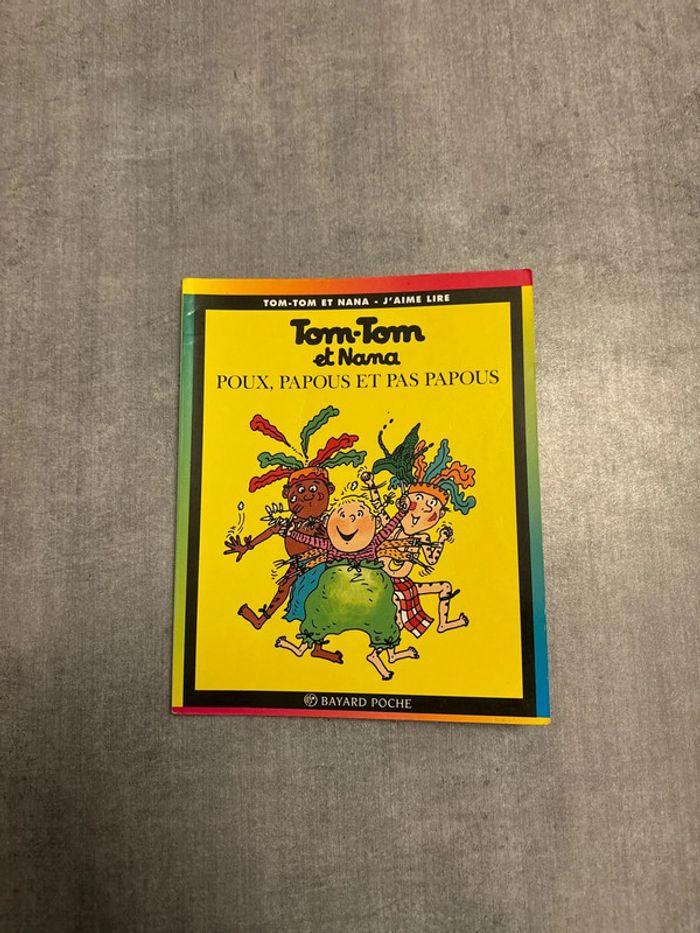 Livre TomTom et nana poux papous et pas papous