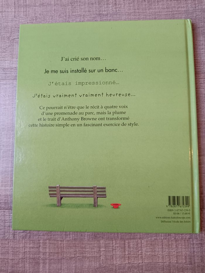 Livre une histoire à quatre voix - photo numéro 2