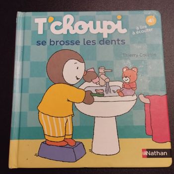 Livre enfant Nathan T'choupi se brosse les dents
