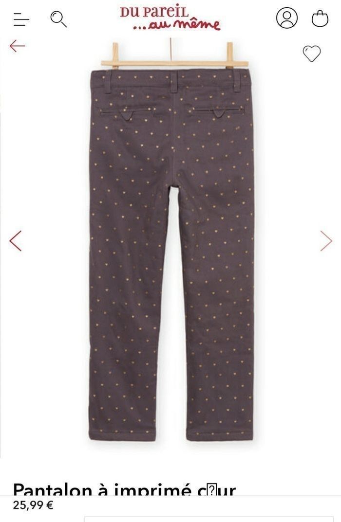 Pantalon chaud Du Pareil au même 5 ans fille - photo numéro 5