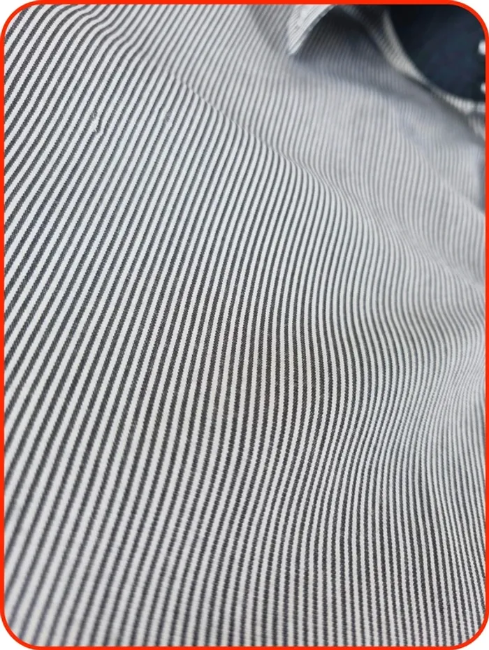 Chemise rayé noir et gris Celio Taille XL - photo numéro 3
