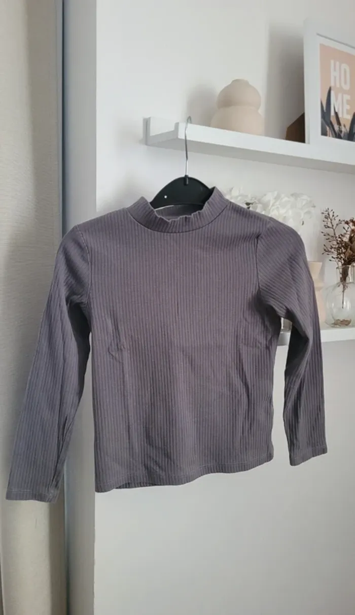 Sous-pull col roulé h&m 6 ans - photo numéro 2