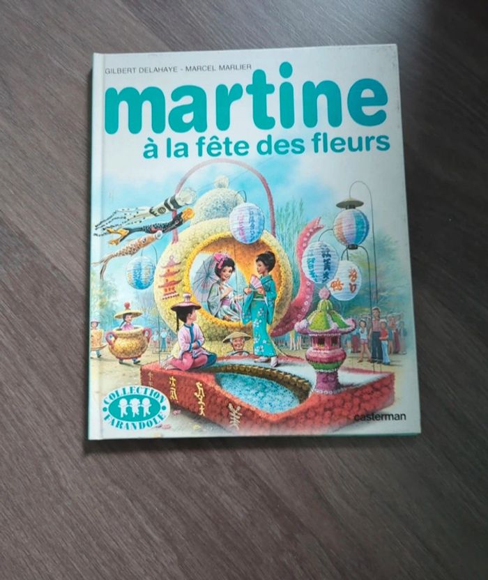 Livre Martine à la fête des fleurs