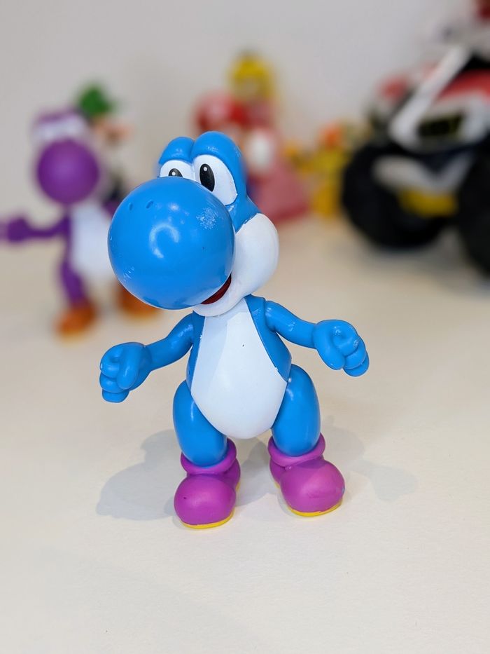Yoshi violet & bleu – Figurines articulées - photo numéro 2