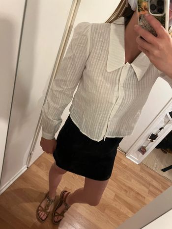 Chemise blanche courte pimkie taille 34