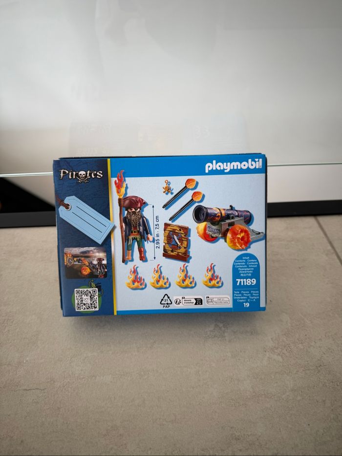 Playmobil 71189 pirate et canon de feu - photo numéro 2