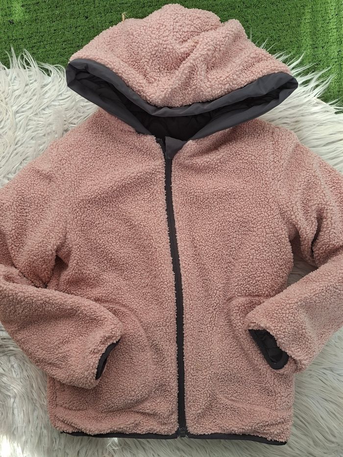 Manteau blouson réversible fille - photo numéro 6