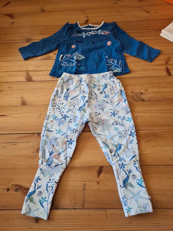 Pyjama coton petit béguin