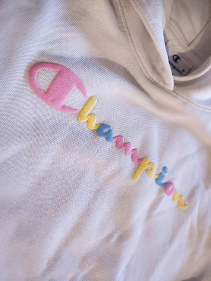 Sweat à capuche Champion fille - photo numéro 2