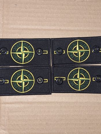 4 Patch Stone lsland + 8 boutons