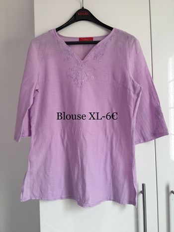 Blouse parme