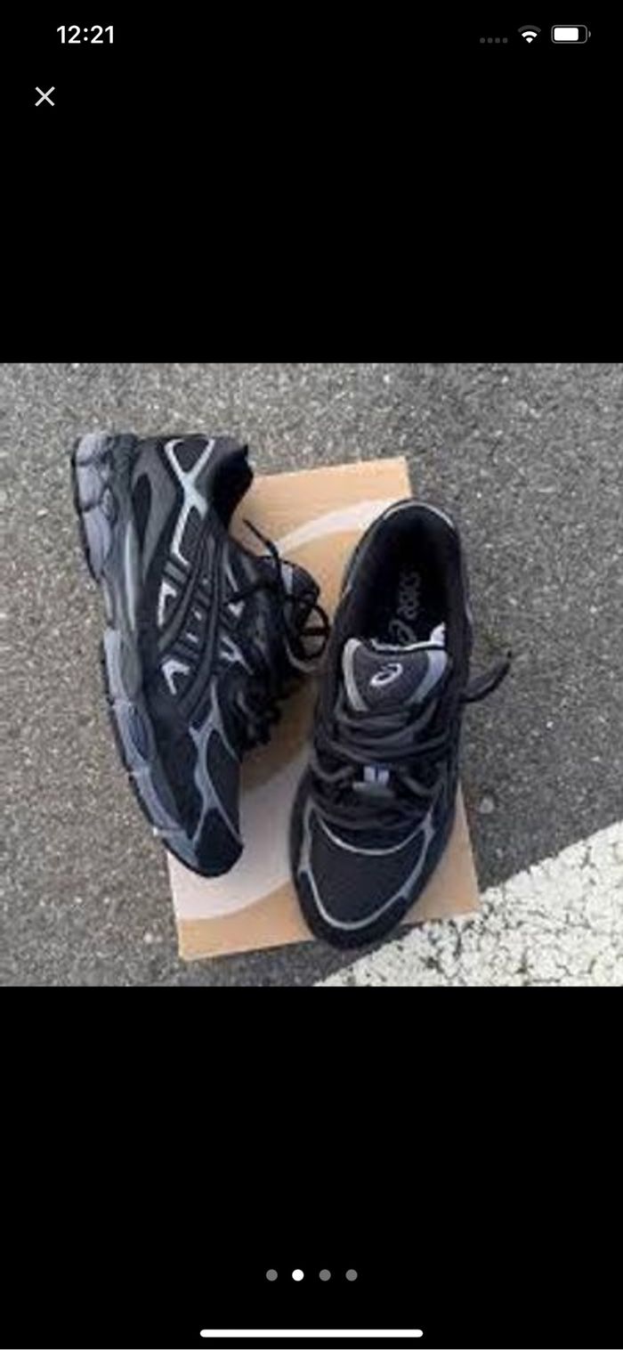 Asics gel nyc noir gris 44 - photo numéro 2