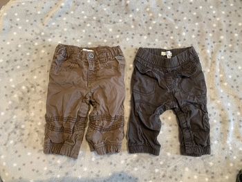 Lot de 2 pantalons 3 mois