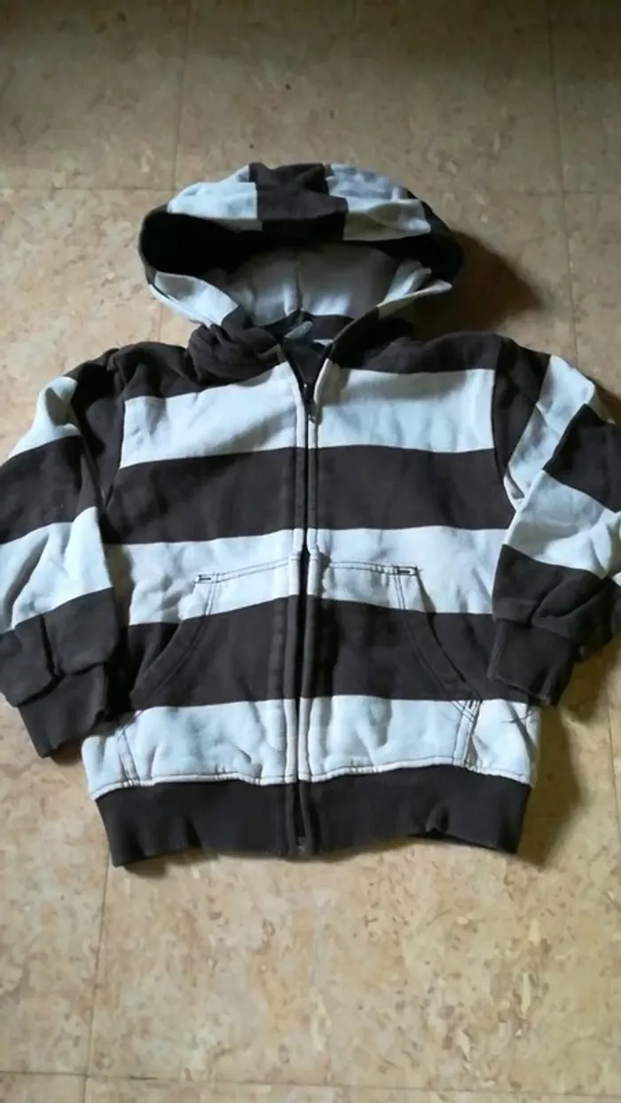Veste zippée 4 ans