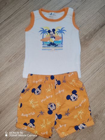 Ensemble short Mickey