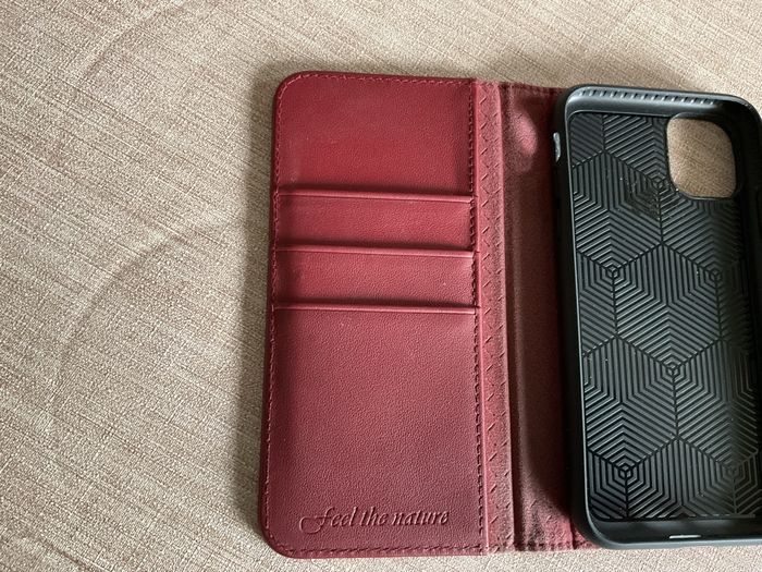 Coque en cuir portefeuille IPhone 11 Shiedon - photo numéro 5
