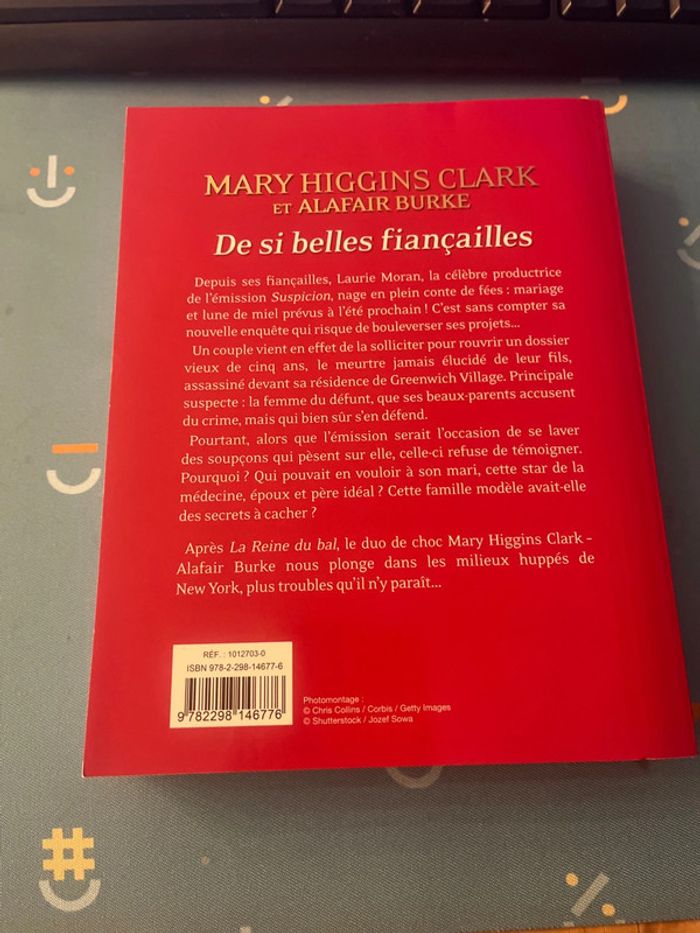 De si belles fiançailles - Mary Higgins Clark & Alafair Burke - photo numéro 2