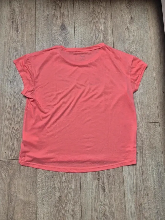 Tee-shirt "puma" orange taille M en très bon état - photo numéro 3
