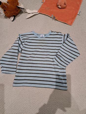 T-shirt manche longue 4 ans petit bateau