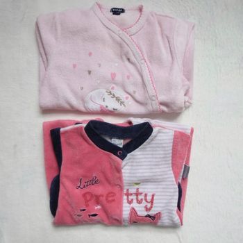 Lot pyjamas 12mois