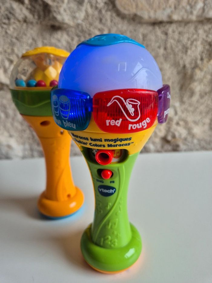 Maracas Vtech bilingue français-anglais - photo numéro 3