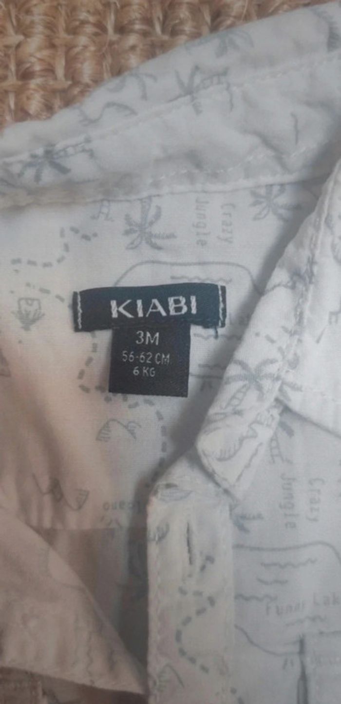 Lot 7 hauts manches courtes t-shirt polo chemise 3 mois - photo numéro 4