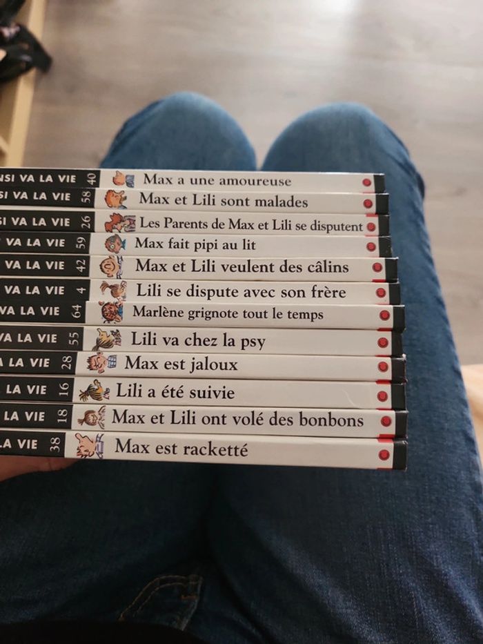 Lot de 12 livres max et lili - photo numéro 4
