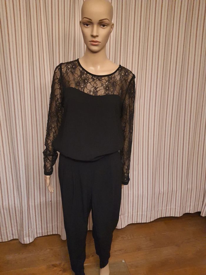 Jolie Combinaison noir Promod fr/be 40 - photo numéro 3