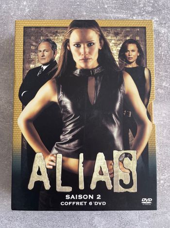 Coffret 6 DVD Alias saison 2 l'intégrale en français.
