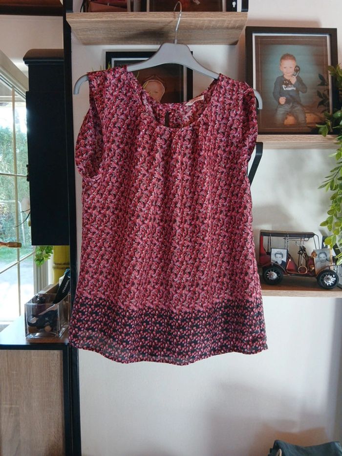 Top fluide camaïeu taille 38