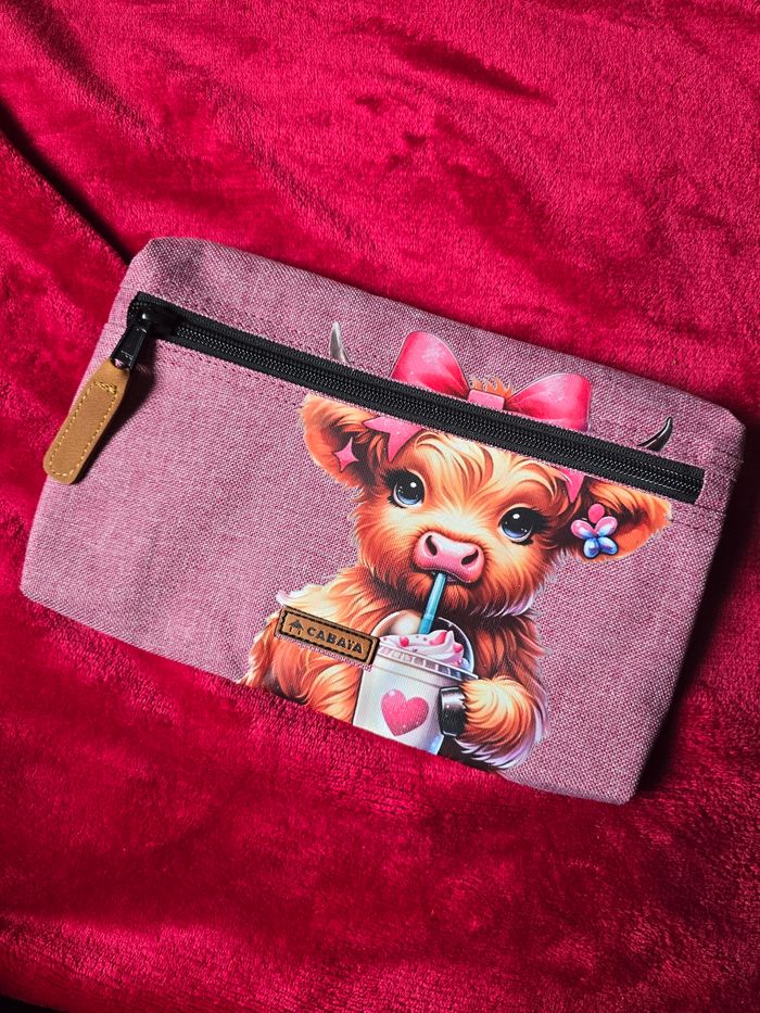 Pochette avant Cabaïa Customisé vachette