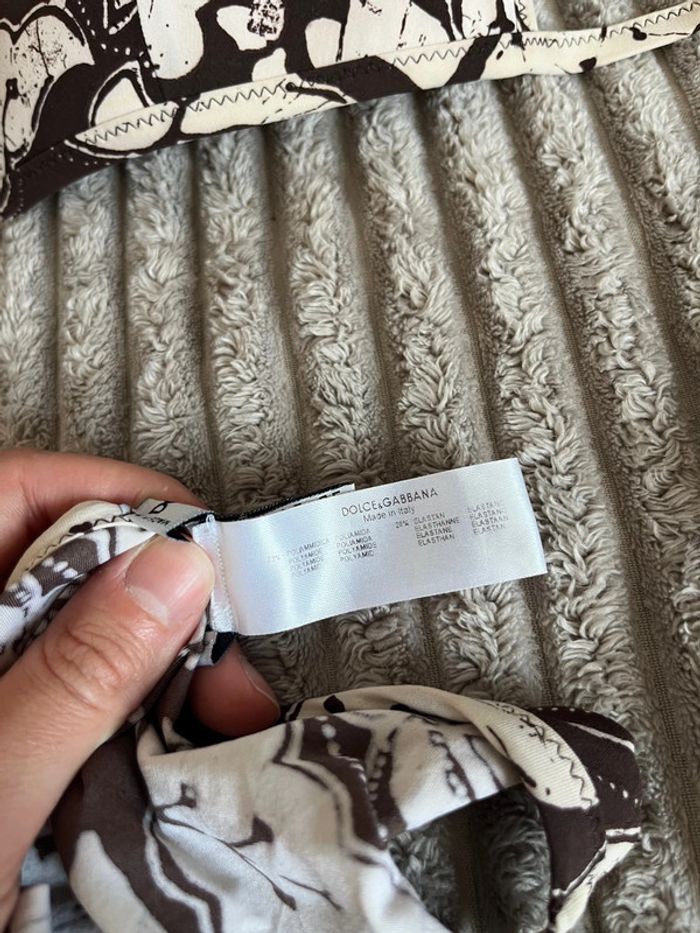 Maillot de bain Dolce & Gabbana – Haut T3 / Bas T3 - photo numéro 4