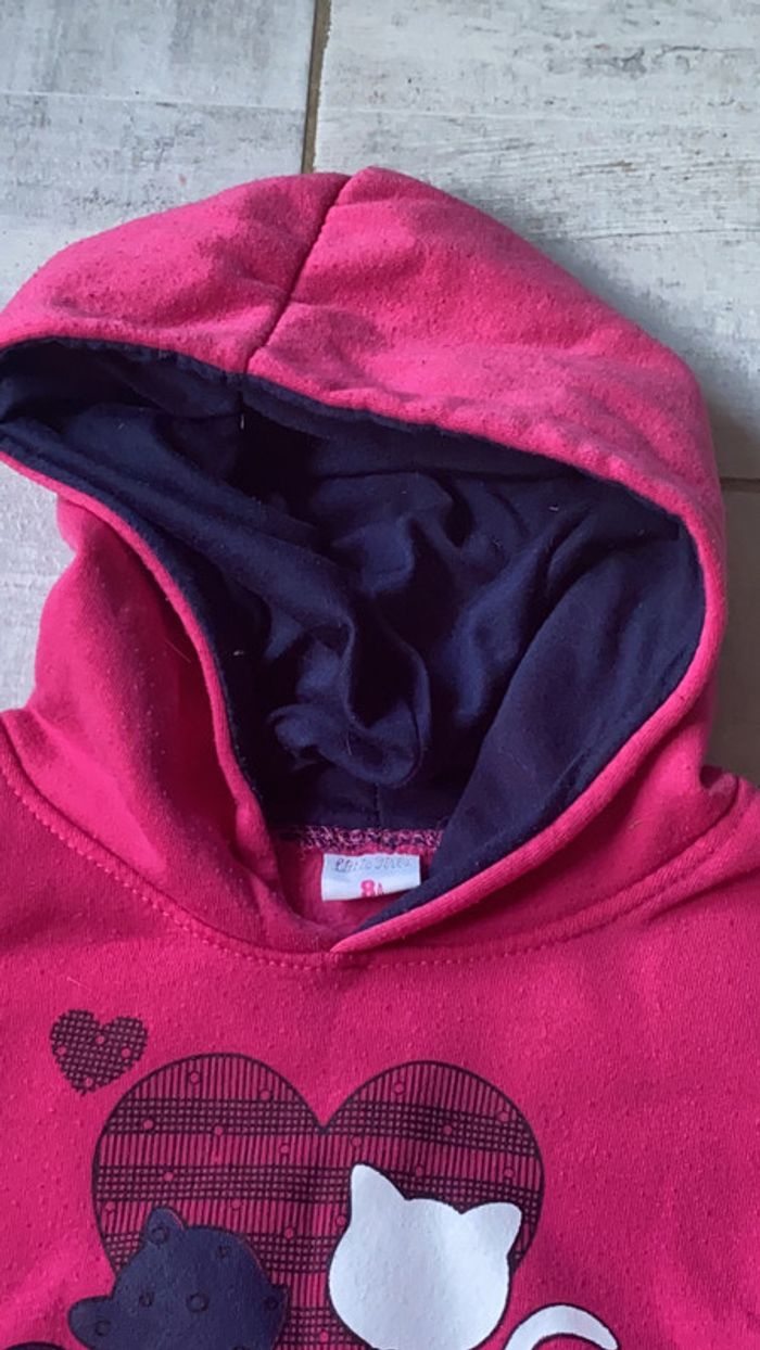 Sweat à capuche imprimé - photo numéro 3