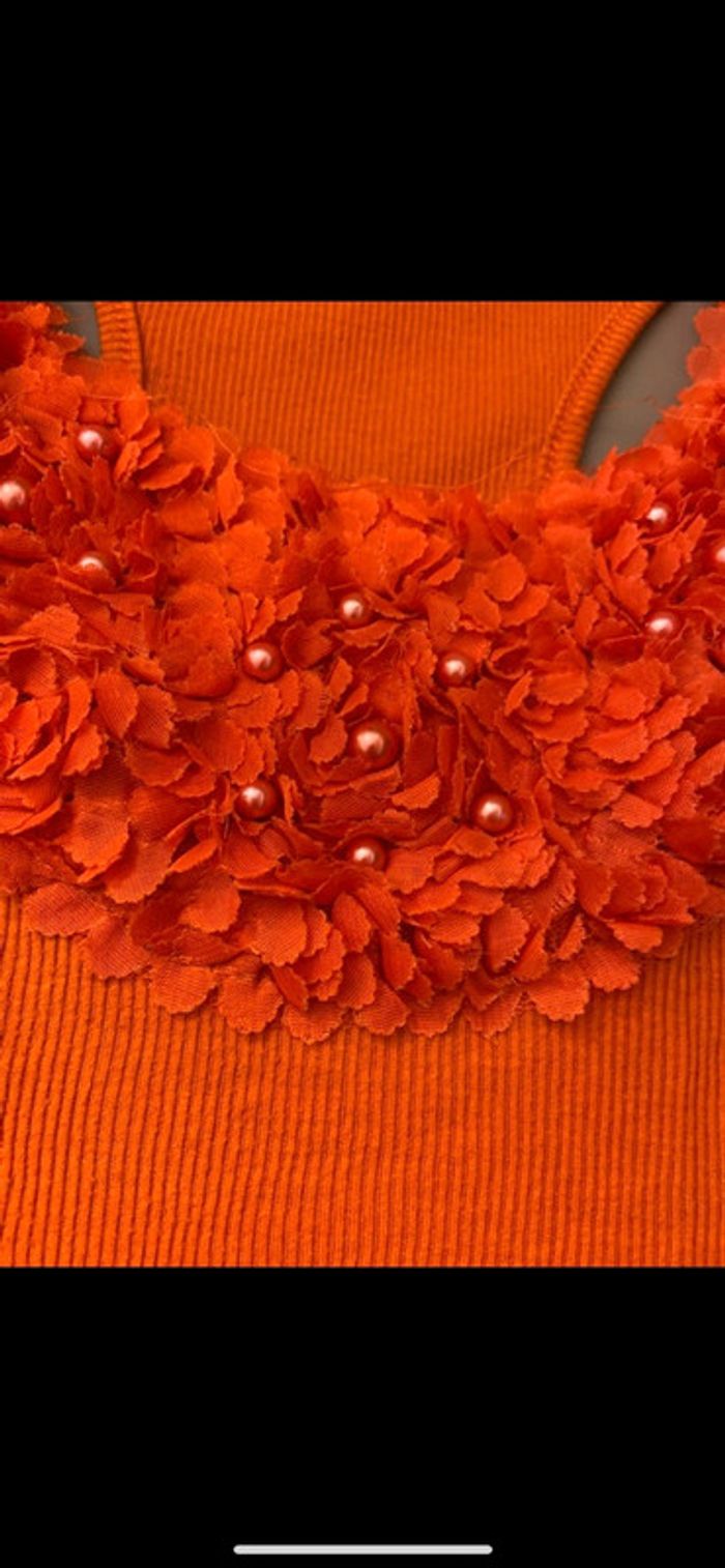 Débardeur orange