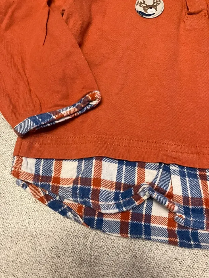 Lot de 2 polos manches longues – Taille 24 mois - photo numéro 8