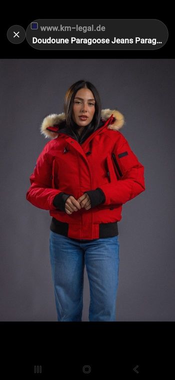 Doudoune PARAGOOSE neuve