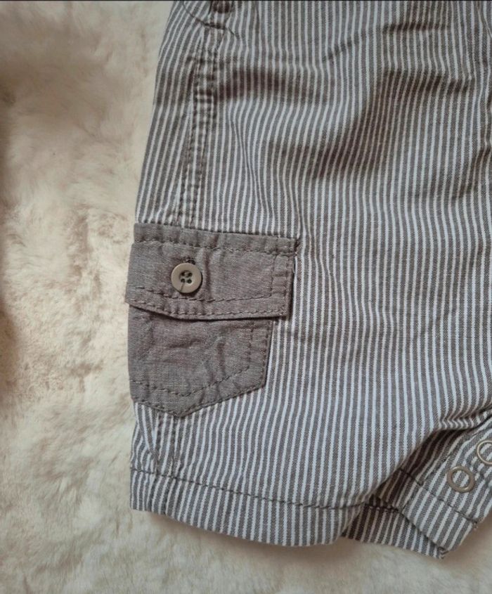 Salopette short garçon 12 mois - photo numéro 6