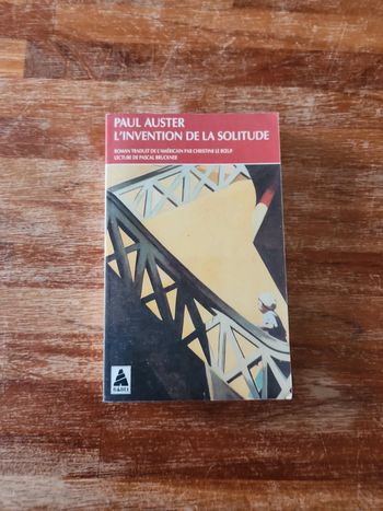 Livre : L'invention de la solitude