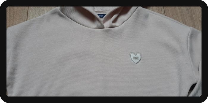 Pull sweat à capuche tout doux okaidi 10 ans en excellent état - photo numéro 2