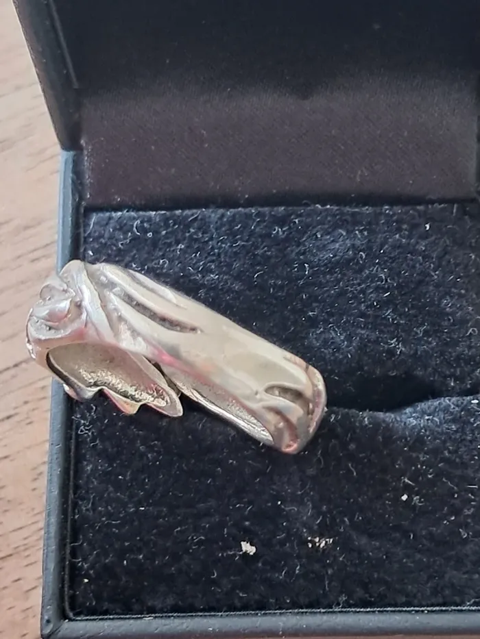 Grosse bague en argent - photo numéro 3