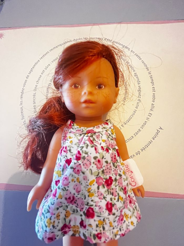 Poupée corolle : Caroline, cheveux roux - photo numéro 2